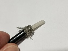 Carol C1178A RG-58A/U 50ohm Coaxial Radio Antenna Wireless Ham Cable Black /50ft