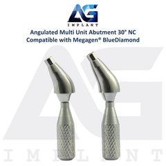10 Angled 30° Multi Unit Prosthetic NC Int Hex Megagen® BlueDiamond Compatible