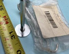 Lot of 10 pieces) Ten Gram (10g) Mass Weight Hanger with Hook, 10g Physics