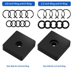 1/2″ and 3/8″ Impact Retaining Ring Clip with O-Ring for Milwaukee Electric