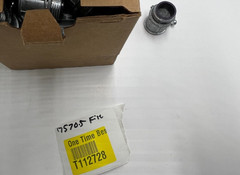 (QTY 5) Raco 2635 Screw Conduit Connector Zinc 3/4″ Trade Size Insulated Gray