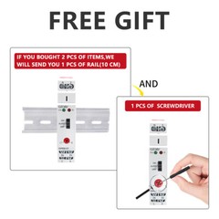 GEYA On Delay Off Delay Timer Relay Time Delay Relay AC/DC12V-240V 16A Din Rail