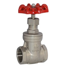 1″ 1 inch NPT Threaded Gate Valve CF8M Heavy Duty Stainless Steel 316 water Oil