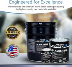 Rust Bullet Blackshell – Gloss Black – 1 Quart – Corrosion Preventive