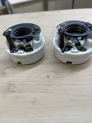 Benjamin Industrial Service Station/ Barn Light Porcelain Standard Light Socket