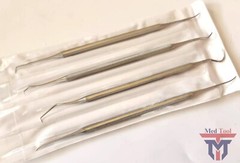 4 PC SET Dog Teeth Cleaning Tool Dental Pick Probes New