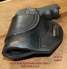 Gary C’s Avenger “XH” OWB Left Hand HOLSTER Sig Sauer P239 Heavy Leather