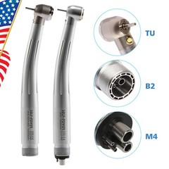Dental LED Standard 3 Water Spray 2/4 Holes High Speed Push Button Handpiece