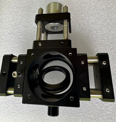 Optical Cage System w 2″ cube/ filter & fiber optic mounts + focusing lens
