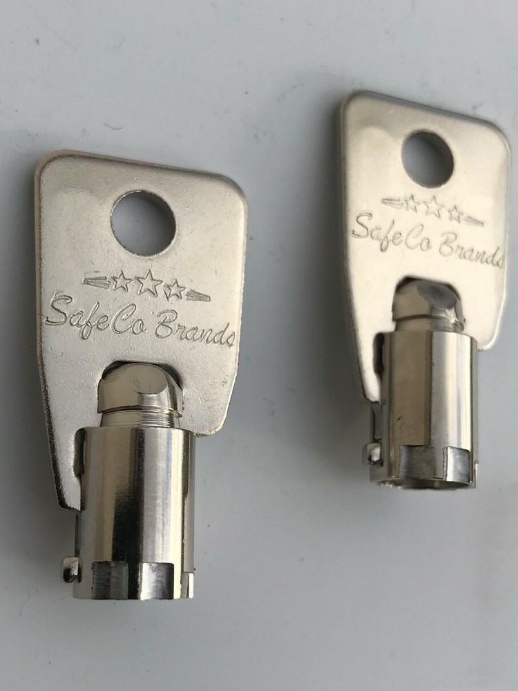 2-Keys for Beaver Gumball Machines Vending Machine Tubular Key SafeCo Brands