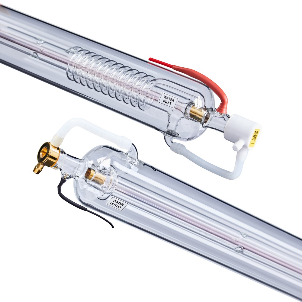 OMTech 100W CO2 Laser Tube for 20×28″ 35×24″ Laser Engraver Peak 115W 145cm 8cm