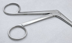 V. Mueller NL-6165-002 7″ Spurling Rongeur, Angled Down, 4 mm Bite