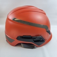 MSA V-Gard H1 Hard Hat Orange 4 Point Ratchet Safety Helmet Open Box NEW