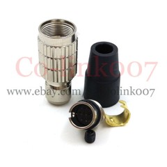 HR25-7TP-8P GIGE CCD Industrial Camera Hirose 8-pin Connector Power Trigger Line