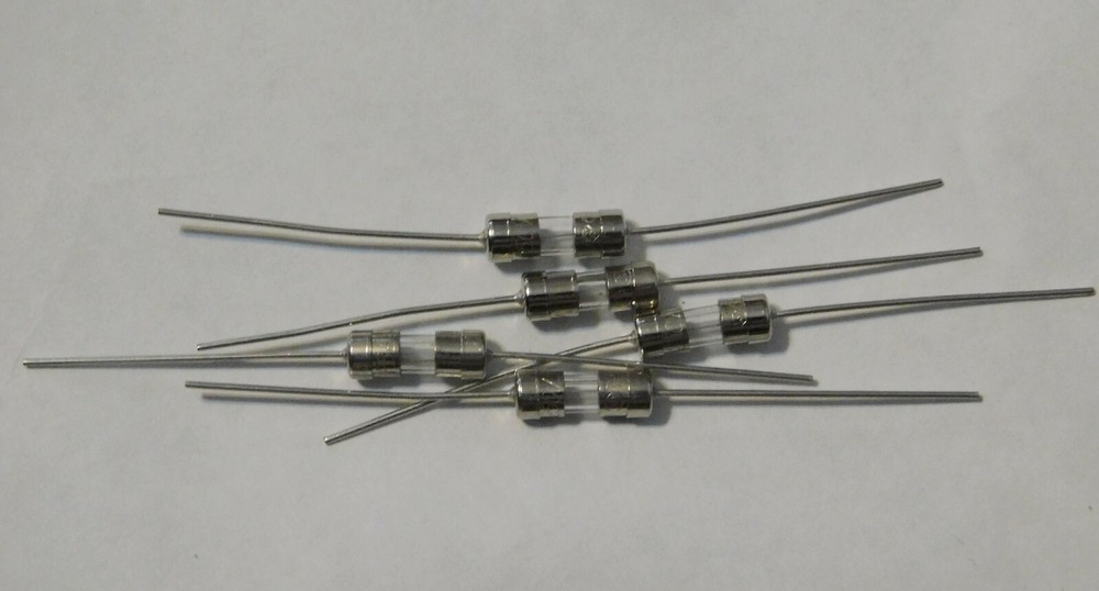 5 Pcs 10A Amp 3.6mm x 10mm Fast Blow Axial Lead Glass Fuses – Fast USA Shipping