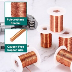 26 AWG Magnet Wire 6 OZ/169.8g Enameled Copper Wire 155C(311F)