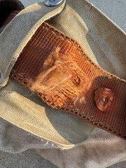 Klein Tools Lineman Safety Belt Model 5480 Size Medium READ Smoke