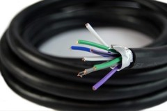 9 Conductor 18 Gauge 40’ Feet Speed Wire Trailer Light Audio Remote Speaker