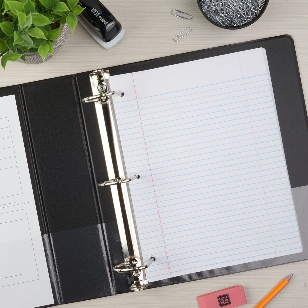 3-Ring Durable View Binder 2″Slant D-Ring Papers Storage Organizer School Office