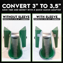 Staten Tools 441 – 3-1/2″ SHEAVE SLEEVE Adapter / Turns your 3″ Sheave – 3 1/2″