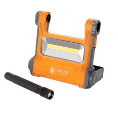 Helios Portable LED Rechargeable 1800 Lumen Work Light and Detachable Flashlight