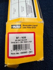 PARKER BF-163S: 3/8″ ODF Male Bi-Flow Liquid Line Filter-Drier