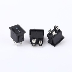 KCD1-101 6A 250V 15mm x 21mm ON/OFF Rectangular Boat Rocker Switch 2/3/4/6 Pin