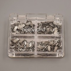 200 Pc Dental Orthodontic 1st Molar Tubos Bucales Mesh Base Roth 022 Buccal Tube