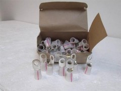 Lot of 45 TYCO TE 53953-1 Conn Ring Tongue 2AWG #3/8 P-G Contains lead