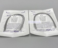 Dental Ortho Thermal Activated Arch Wire Rectangular Ovoid/Natural Form Wires