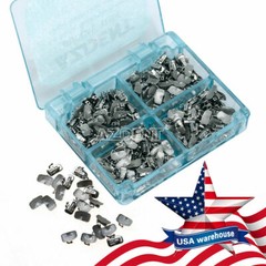 AZDENT Dental Orthodontic Buccal Tube Bondable 1st Molar Roth 022 Mesh Base