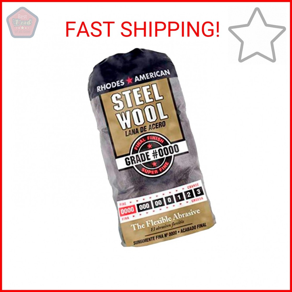 HOMAX PRODUCTS TV713206 #0000 Steel Wool Pad (12 Pads)