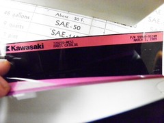 KAWASAKI MICROFICHE SMALL ENGINE 1990’S