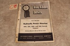C12M INTERNATIONAL HARVESTER SERVICE MANNUAL C-264 ENGINE SUPER M-TA & W6-TA