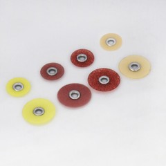 12.7mm 200x Dental Finishing Polishing Discs Wheels Coarse+Fine+Medium+Superfine