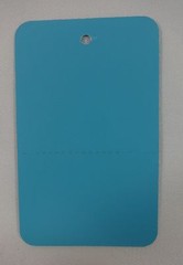 100 Blue Unstrung Coupon Garment Merchandise Price Tags Small