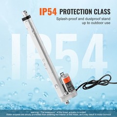 VEVOR Linear Actuator 12V 12Inch 0.55″/s High Speed 220lbs/1000N IP54 Protection
