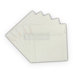 1-5000 6 x 6 EcoSwift CD/DVD Self Seal Photo Ship Flat Cardboard Envelope Mailer