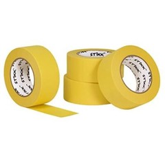 4 Pack 2″ inch x 60yd STIKK Yellow Painters Tape 14 Day Easy Removal Trim Edge