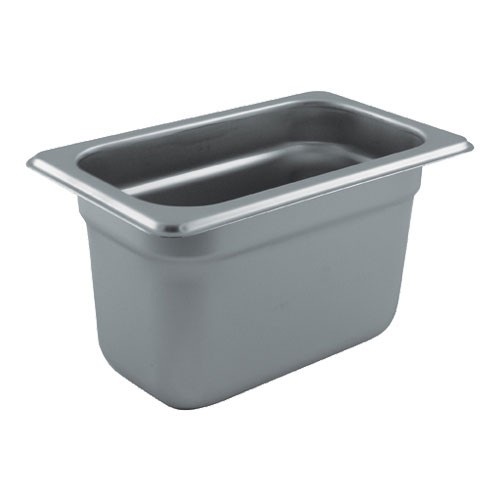Winco SPJL904 1/9 Size 4 in Steam Table Pan