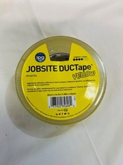 3 Rolls – IPG JobSite DUCTape, Colored Duct Tape, 1.88″ x 60 yd, Yellow