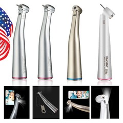 NSK Style Dental 1:1 1:4.2 1:5 fibra óptica LED Contra ángulo Pieza de mano