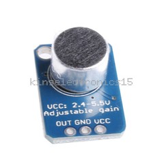 Electret Microphone Amplifier MAX4466 With Adjustable Gain For Arduino