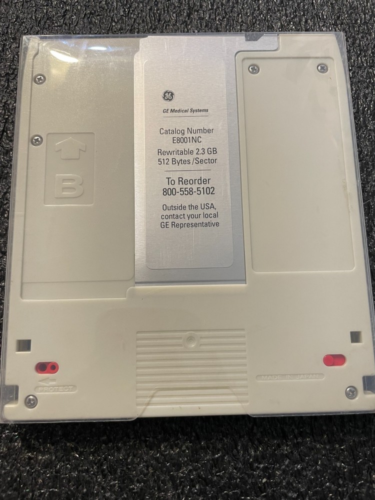 512 Bytes Optical 2.3GB Disk Rewritable MOD Cat# E8001NC