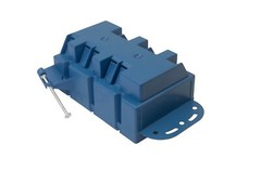 5PK 3-Gang Outlet/Switch Box New Work ETL Certified 44 Cu In 5 7/8″x3 – 3/4″x3″