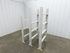 Hytrol HS-11 30″W Incline Conveyor Leg Support 55-5/8″- 67-5/8-79-5/8″H Lot of 3