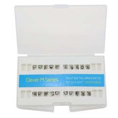 Dental Self Ligating Brackets Orthodontic Ceramic Metal Roth MBT Damon Empower
