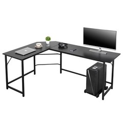 66″ L-Shaped Gaming Desk Corner Computer Desk PC Laptop Study Table Workstation
