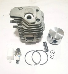 Nikasil Cylinder kit Fits Partner K650, K700 50mm bore Caber piston rings