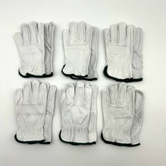 PIP 991K Leather Drivers Gloves Size Medium Keystone Thumb Slip On Cuff 6 Pairs